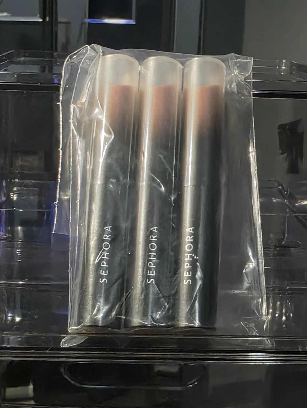 Discontinued Sephora Lip Last Matte Lipstick 04 Crepe Set of 3 Sealed